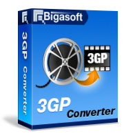 Bigasoft 3GP Converter Software Box