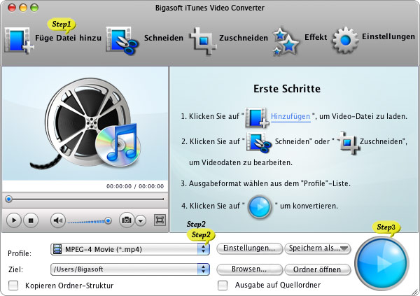 Wie kann AirPlay AVI, WMV