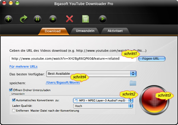 Video Downloader Pro Lösen Kann nicht YouTube auf dem iPhone abspielen Ausgabe