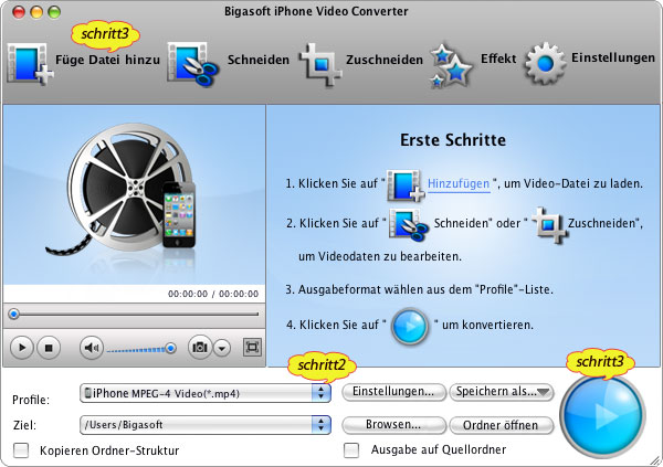 Wandeln Sie alle Arten von Video-oder Audio auf iPhone 5 Spielen Video auf iPhone 5 Konvertieren und Auido auf iPhone 5 abspielen