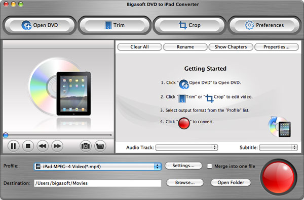 Guide on How to Rip and Convert DVD to iPad 2/iPad mini/iPad 4/iPad 3