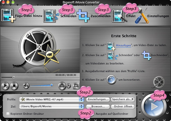 umwandeln und importieren VOB in iMovie Wie Kann VOB in iMovie importieren und bearbeiten