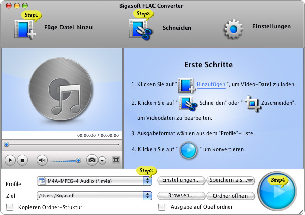 Hinzufügen FLAC in iTunes