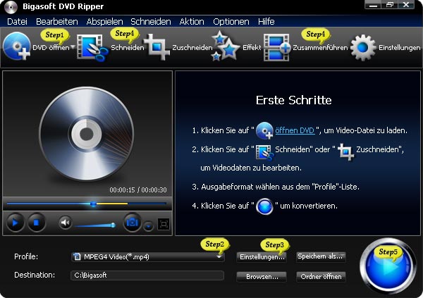 Schritte lernen auf, wie kann DVD in PowerPoint unterstützung Format konvertieren konvertiert DVD zu PowerPoint