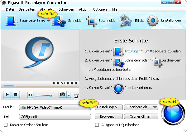Wie kann man RAM auf andere Video-oder Audio-Formate konvertieren Wie kann man RAM in MP3 Mit dieser RAM in MP3 Converter für Mac oder Windows konvertieren