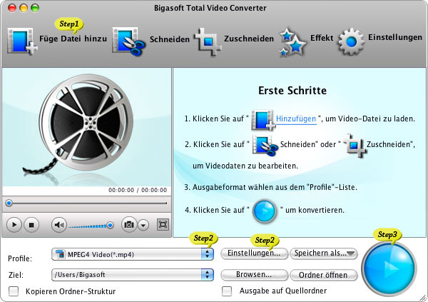 Schnelle Konvertieren 1080i/1080p/720p Video mit dem leistungsstarken HD 1080p Converter wie kann Video in 1080p/1080i zu 720p in MXF, AVCHD, MVI, MKV, MPEG-2, TS, MTS, VOB oder Video in 1080p oder 1080i/1080p auf 720p konvertieren