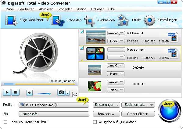Konvertieren von Video aus PowerPoint-kompatible Video-Format