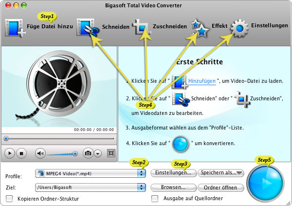  Wie fügt man iMovie Video in Microsoft PowerPoint Präsentation 