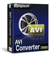 Jedes Video in AVI Format schnell Konvertieren - Bigasoft AVI Converter for Mac