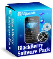 Bigasoft BlackBerry Software Pack Software Box