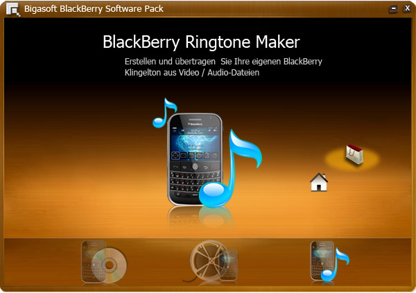 Screenshot von Bigasoft BlackBerry Software Pack
