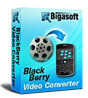 Bigasoft BlackBerry Video Converter Software Box