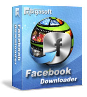 Bigasoft Facebook Downloader Software Box