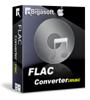 Bigasoft FLAC Converter für Mac Software Box