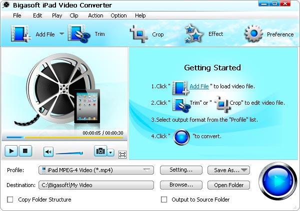  Video in iPad 2 konvertieren