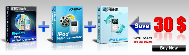 Save Big on Bigasoft Pod Software Pack