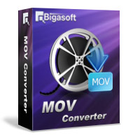 Bigasoft MOV Converter Software Box