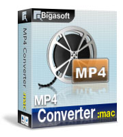 Unbegrenzt Filme und Filme für unterwegs - Bigasoft MP4 Converter for Mac