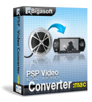 Filme mit PSP Systeme - Bigasoft PSP Video Converter for Mac
