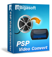 Konvertiere Videos und sehe HD-Filme MP4 auf Sony PSP, PS3 - Bigasoft PSP Video Converter