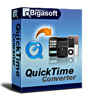 Bigasoft QuickTime Converter Software Box
