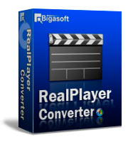 Bigasoft RealPlayer Converter Software Box