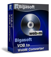 Bigasoft VOB to WebM Converter Software Box