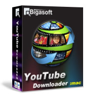 Bigasoft YouTube Downloader for Mac Software Box