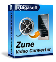 Bigasoft Zune Video Converter Software Box