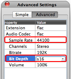 Convert 24-bit to 16-bit FLAC