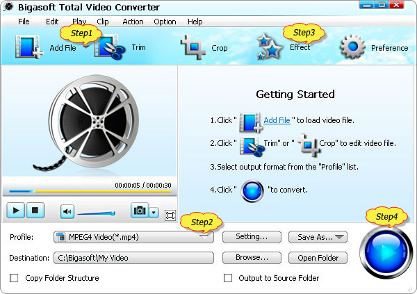 Add Watermark to Video AVI, FLV, MTS, MKV with Video Watermarker