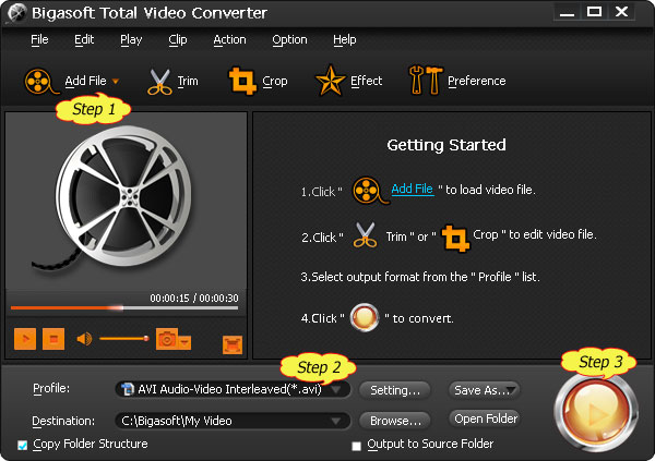 Adobe Video Converter - Import AVCHD/MKV/DivX/VOB to Adobe Premiere