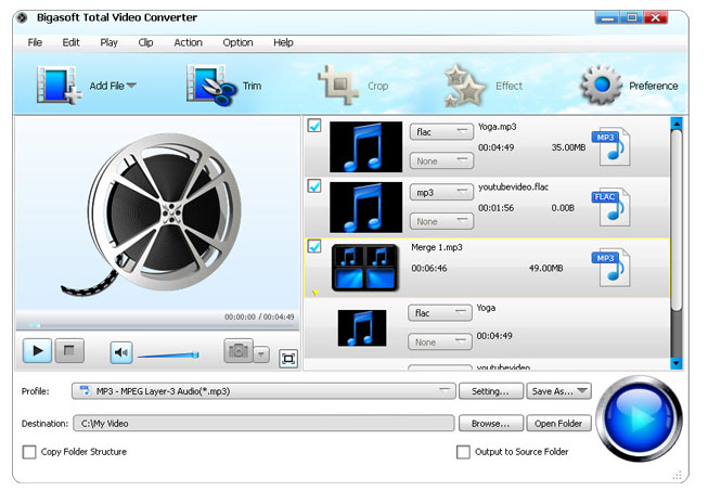 How to Convert AU to MP3, WAV, FLAC, AIFF, WMA, M4A, AC3 with AU Converter