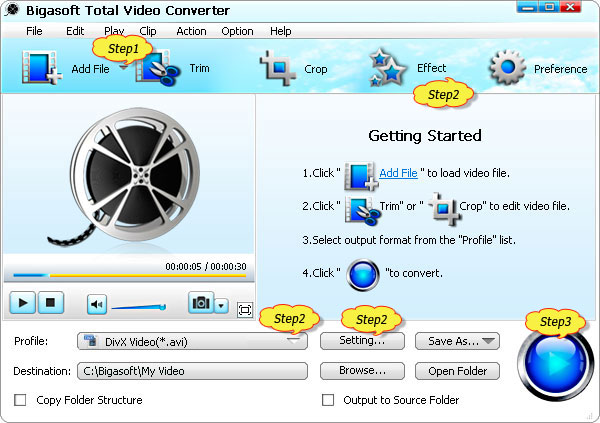 AVI to DVD Player - Convert AVI to DVD Player Supported DivX Easily