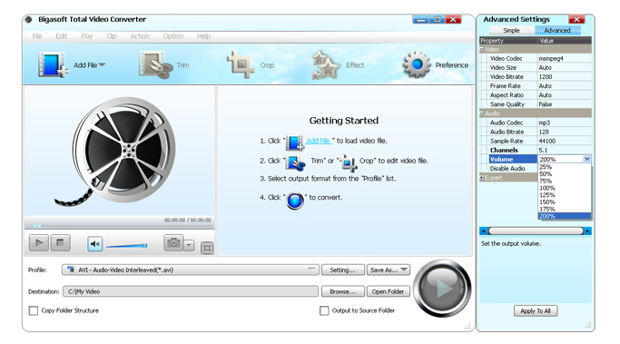 Convert AVI to Windows Media Player with Windows Media Player AVI Converter to freely play AVI in Windows Media Player