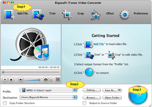 Fast Convert 1080p MKV, AVI, Xvid, Divx, MP4, FLV, WMV, and MPEG to Apple TV/Apple TV 2/Apple TV 3