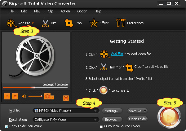 how to convert wlmp to video