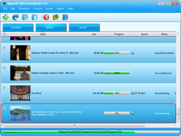 BBC video downloader