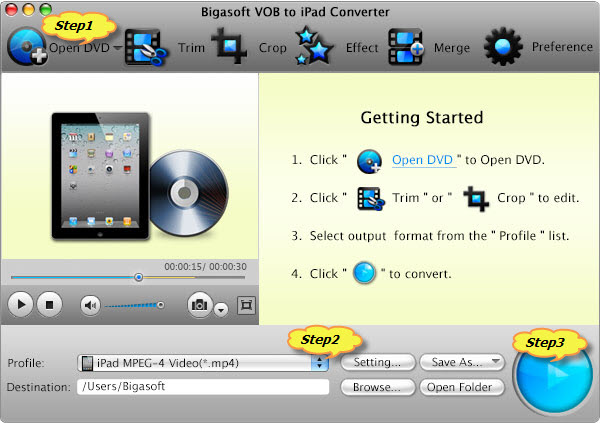 Convert DVD to iPad mini video format to play DVD on iPad mini