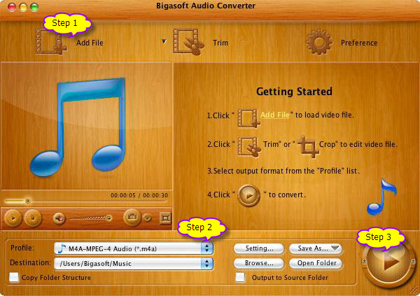 Step by Step Guide to Convert FLAC to M4A with FLAC to M4A Converter