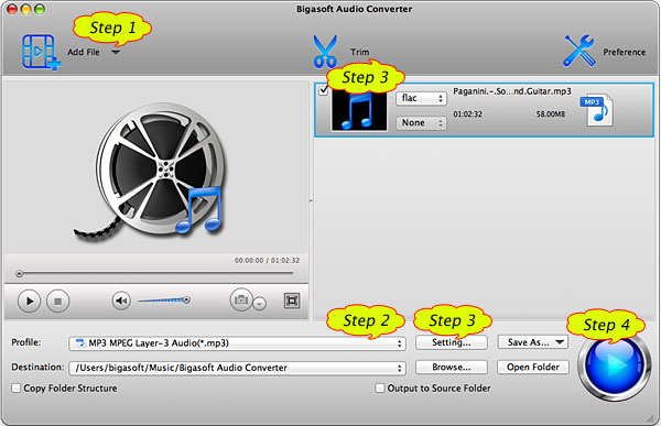 Step by Step Guide on How to Convert VOC to MP3, WAV, WMA, M4A, FLAC