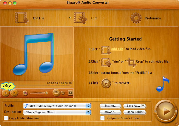 Play VOC Audio File with VOC Player