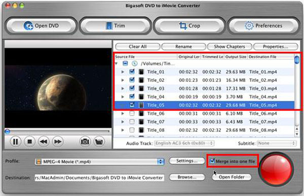 DVD to iMovie, convert DVD to iMovie