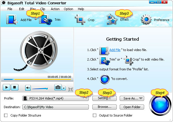 PS3 AVI - Play AVI on PS3 with AVI to PS3 Converter Easily