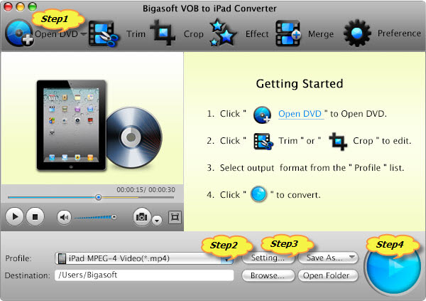 Guide on How to Rip and Convert DVD to iPad 2