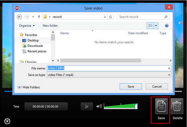 record streaming video