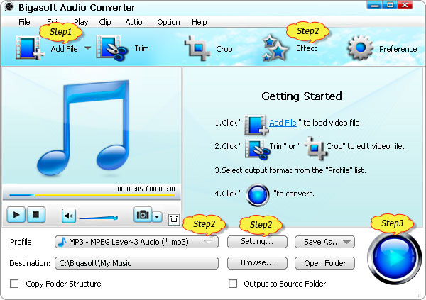 VQF Converter - Convert VQF to MP3, WAV, M4A, WMA, AIFF, FLAC, AC3