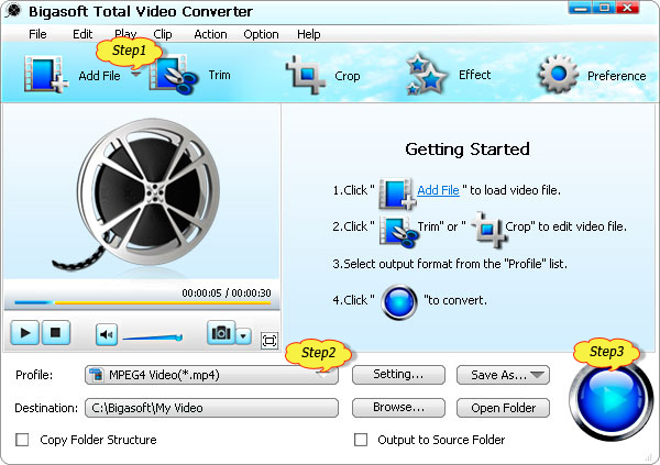 XAVC Video Converter - Convert XAVC to MP4, ProRes, AVI, MOV, MP3, WAV 