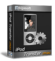 Bigasoft iPod Transfer for Mac Software Box