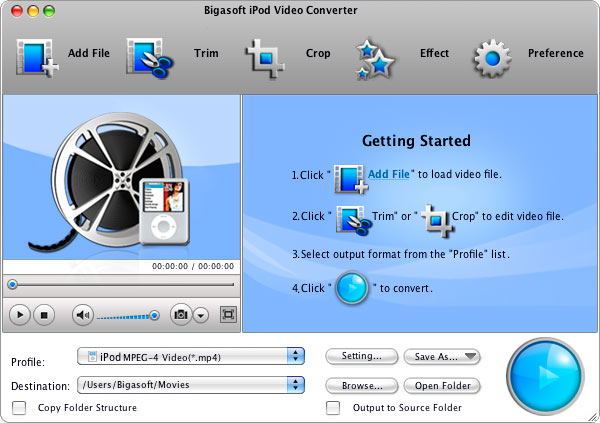 MP4 to iTunes/iPod Converter